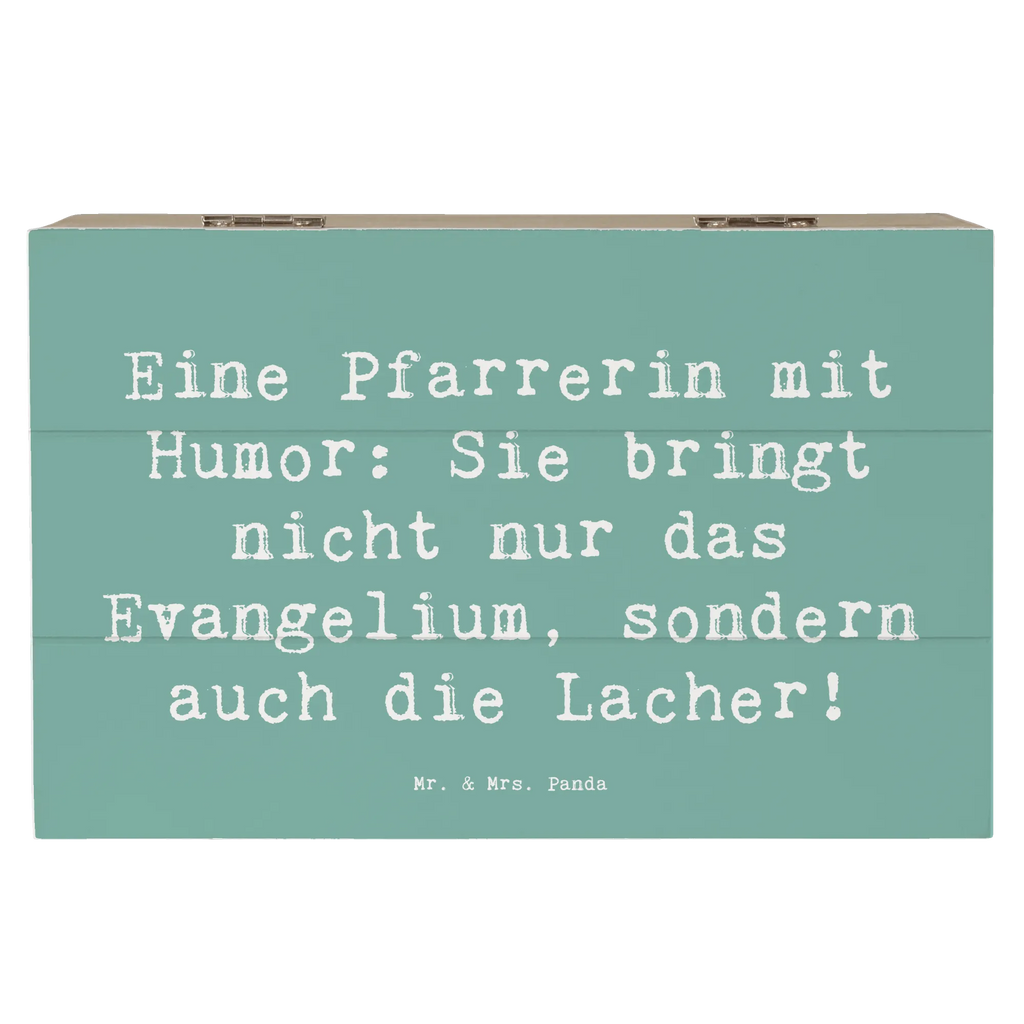 Holzkiste Spruch Humorvolle Pfarrerin Dekokiste, XXL, Holzkiste, Aufbewahrungsbox, Geschenkdose, Erinnerungskiste, Schatzkiste, Kiste, Geschenkbox, Schatulle, Truhe, Erinnerungsbox, Beruf, Ausbildung, Jubiläum, Abschied, Rente, Kollege, Kollegin, Geschenk, Schenken, Arbeitskollege, Mitarbeiter, Firma, Danke, Dankeschön