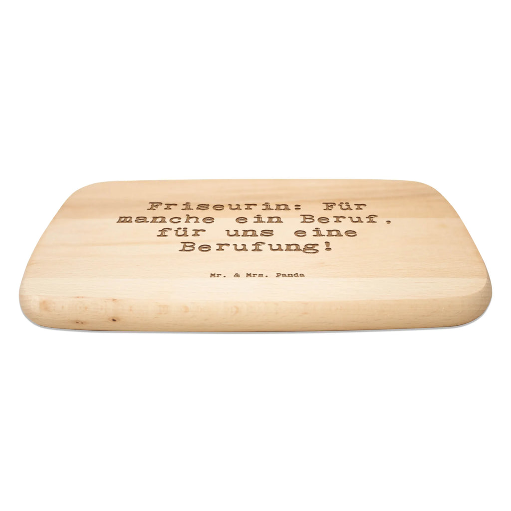 Serving board Saying Friseurin: Für manche ein Beruf, für uns eine Berufung! Board, breakfast board, cutting board, gift, gift idea, best, farewell gift, passing exam, anniversary, retirement, promotion, job start, sayings, funny, profession