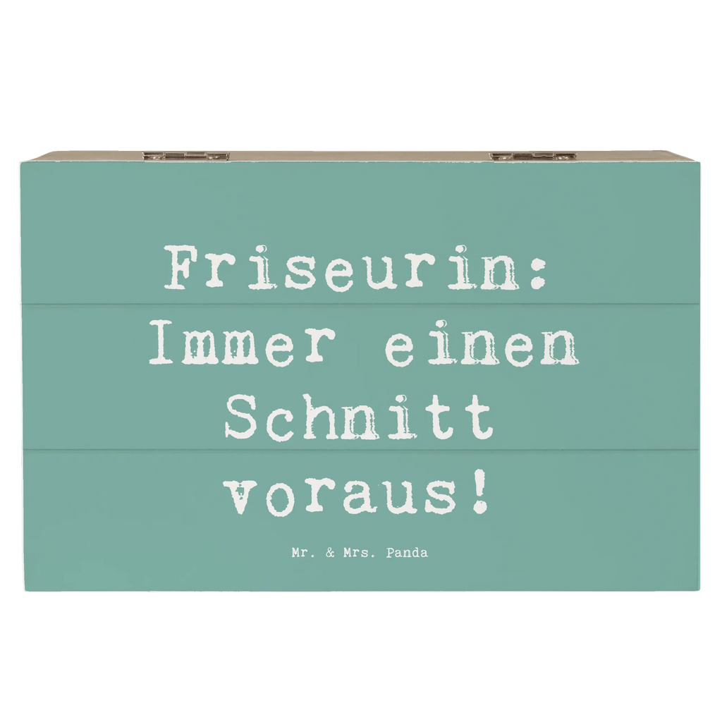 Wooden chest Saying Friseurin: Immer einen Schnitt voraus! Aufbewahrungsbox, Geschenkbox, Geschenkdose, Schatzkiste, Holzkiste, Schatulle, XXL, Kiste, Truhe, Erinnerungskiste, Dekokiste, Erinnerungsbox, Beruf, Ausbildung, Jubiläum, Abschied, Rente, Kollege, Kollegin, Geschenk, Schenken, Arbeitskollege, Mitarbeiter, Firma, Danke, Dankeschön