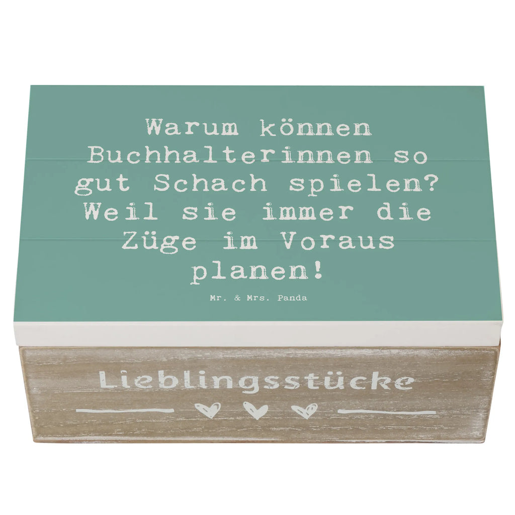 Holzkiste Spruch Warum können Buchhalterinnen so gut Schach spielen? Weil sie immer die Züge im Voraus planen! Holzkiste, Aufbewahrungsbox, Kiste, Geschenkdose, Geschenkbox, Erinnerungskiste, Dekokiste, Schatzkiste, Schatulle, Truhe, XXL, Erinnerungsbox, Beruf, Ausbildung, Jubiläum, Abschied, Rente, Kollege, Kollegin, Geschenk, Schenken, Arbeitskollege, Mitarbeiter, Firma, Danke, Dankeschön