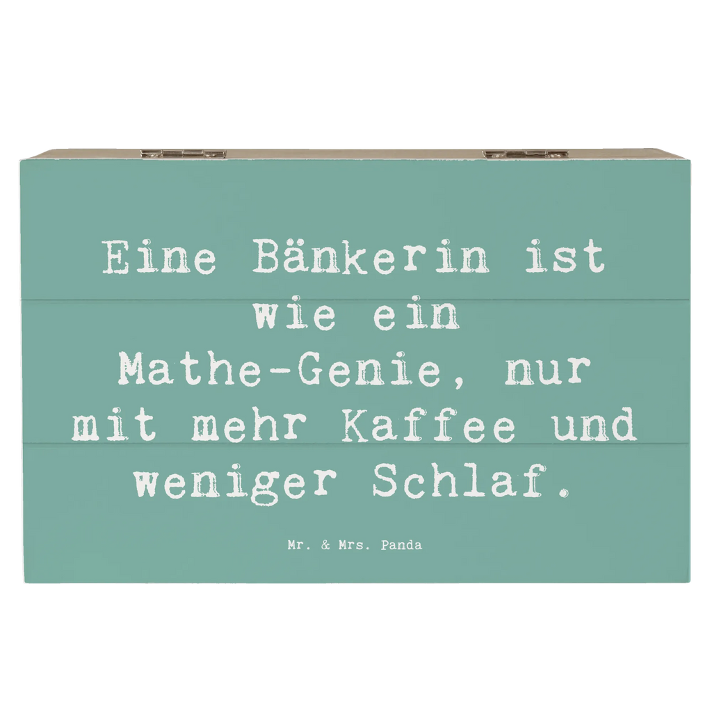 Holzkiste Spruch Bänkerin Genie Erinnerungskiste, Dekokiste, Aufbewahrungsbox, Schatzkiste, Holzkiste, Geschenkdose, Truhe, Kiste, Erinnerungsbox, Schatulle, XXL, Geschenkbox, Beruf, Ausbildung, Jubiläum, Abschied, Rente, Kollege, Kollegin, Geschenk, Schenken, Arbeitskollege, Mitarbeiter, Firma, Danke, Dankeschön