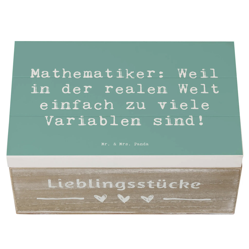 Holzkiste Spruch Mathematiker: Weil in der realen Welt einfach zu viele Variablen sind! Aufbewahrungsbox, Holzkiste, Dekokiste, Schatzkiste, Geschenkdose, XXL, Erinnerungskiste, Kiste, Erinnerungsbox, Schatulle, Truhe, Geschenkbox, Beruf, Ausbildung, Jubiläum, Abschied, Rente, Kollege, Kollegin, Geschenk, Schenken, Arbeitskollege, Mitarbeiter, Firma, Danke, Dankeschön