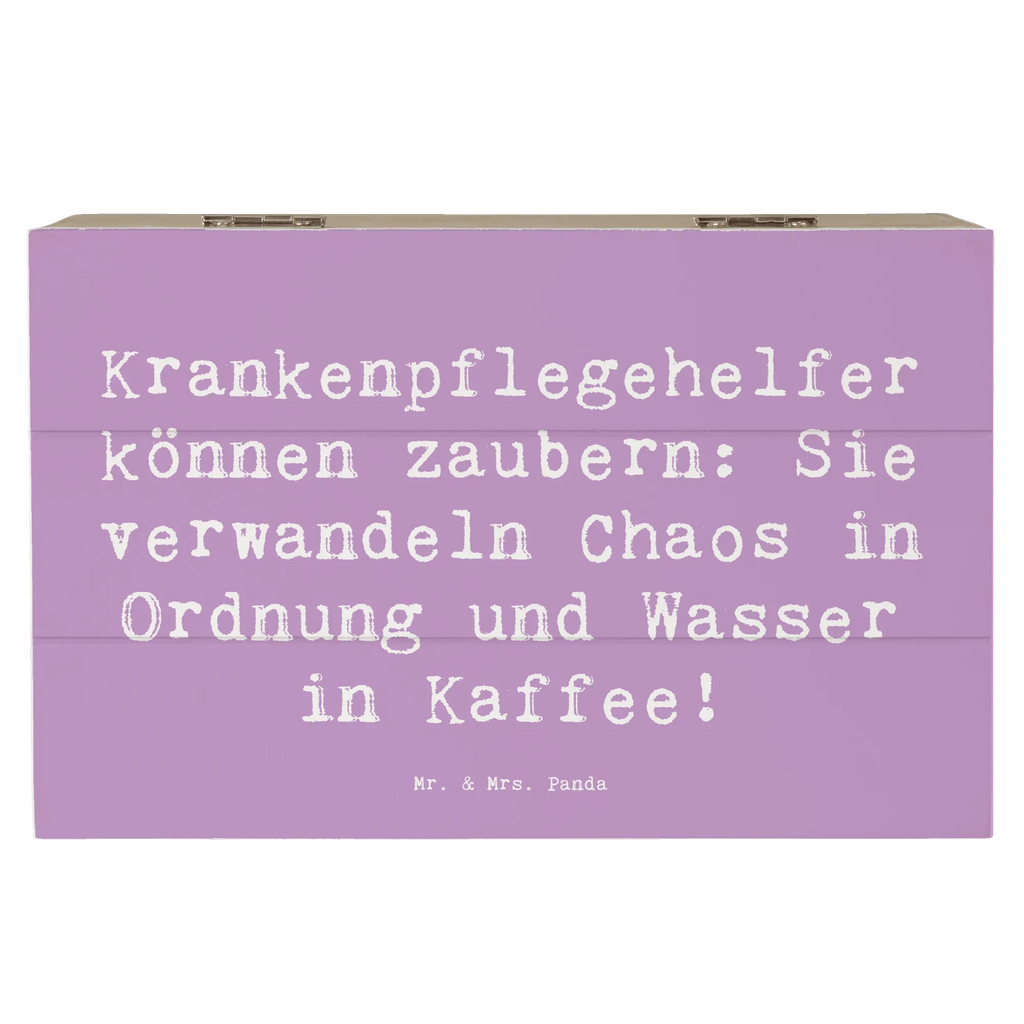 Holzkiste Spruch Krankenpflegehelfer Zauberer Schatzkiste, Geschenkdose, XXL, Aufbewahrungsbox, Holzkiste, Erinnerungsbox, Schatulle, Kiste, Dekokiste, Geschenkbox, Erinnerungskiste, Truhe, Beruf, Ausbildung, Jubiläum, Abschied, Rente, Kollege, Kollegin, Geschenk, Schenken, Arbeitskollege, Mitarbeiter, Firma, Danke, Dankeschön
