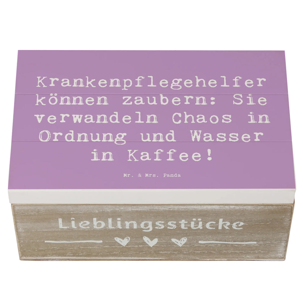 Holzkiste Spruch Krankenpflegehelfer Zauberer Schatzkiste, Geschenkdose, XXL, Aufbewahrungsbox, Holzkiste, Erinnerungsbox, Schatulle, Kiste, Dekokiste, Geschenkbox, Erinnerungskiste, Truhe, Beruf, Ausbildung, Jubiläum, Abschied, Rente, Kollege, Kollegin, Geschenk, Schenken, Arbeitskollege, Mitarbeiter, Firma, Danke, Dankeschön