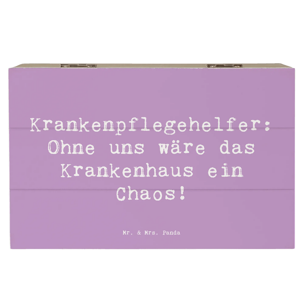 Holzkiste Spruch Krankenpflegehelfer Chaos Schatulle, Erinnerungsbox, Geschenkdose, Truhe, Dekokiste, Schatzkiste, XXL, Holzkiste, Geschenkbox, Kiste, Aufbewahrungsbox, Erinnerungskiste, Beruf, Ausbildung, Jubiläum, Abschied, Rente, Kollege, Kollegin, Geschenk, Schenken, Arbeitskollege, Mitarbeiter, Firma, Danke, Dankeschön