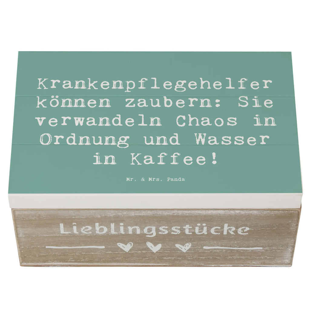 Holzkiste Spruch Krankenpflegehelfer Zauberer Schatzkiste, Geschenkdose, XXL, Aufbewahrungsbox, Holzkiste, Erinnerungsbox, Schatulle, Kiste, Dekokiste, Geschenkbox, Erinnerungskiste, Truhe, Beruf, Ausbildung, Jubiläum, Abschied, Rente, Kollege, Kollegin, Geschenk, Schenken, Arbeitskollege, Mitarbeiter, Firma, Danke, Dankeschön