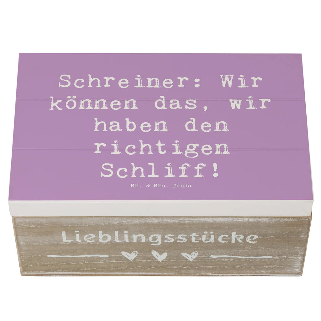 Holzkiste Spruch Schreiner: Wir können das, wir haben den richtigen Schliff! XXL, Truhe, Holzkiste, Dekokiste, Aufbewahrungsbox, Erinnerungskiste, Kiste, Schatulle, Geschenkbox, Geschenkdose, Erinnerungsbox, Schatzkiste, Beruf, Ausbildung, Jubiläum, Abschied, Rente, Kollege, Kollegin, Geschenk, Schenken, Arbeitskollege, Mitarbeiter, Firma, Danke, Dankeschön