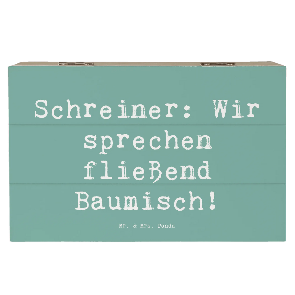 Holzkiste Spruch Schreiner: Wir sprechen fließend Baumisch! Holztruhe, aufbewahrungsboxen, Holzboxen, kiste holz, aufbewahrungskisten, truhe holz, Holzkiste, holzschachtel, holztruhen, Holzbox mit Deckel, aufbewahrungskiste mit deckel, holzschatulle, Holz Aufbewahrungsbox, aufbewahrungstruhe, Aufbewahrungskiste, Box aus Holz, Holzbox, Aufbewahrungsbox Holz, box holz, Schatulle, Holzkisten, Aufbewahrungsbox, Aufbewahrungsbox aus Holz, holzkästchen, Holzkiste mit Deckel, Geschenk, Danke, Dankeschön, Schenken, Beruf, Ausbildung, Abschied, Rente, Kollege, Kollegin, Arbeitskollege, Mitarbeiter, Jubiläum, Firma