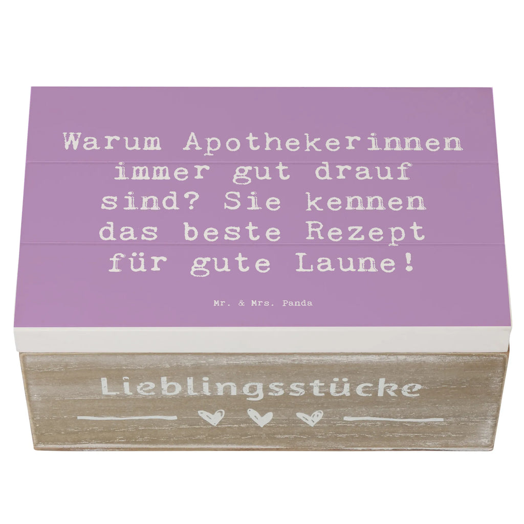 Holzkiste Spruch Glückliche Apothekerin Aufbewahrungsbox, Dekokiste, Kiste, Erinnerungskiste, Geschenkbox, Truhe, Schatzkiste, Holzkiste, Erinnerungsbox, Schatulle, XXL, Geschenkdose, Beruf, Ausbildung, Jubiläum, Abschied, Rente, Kollege, Kollegin, Geschenk, Schenken, Arbeitskollege, Mitarbeiter, Firma, Danke, Dankeschön