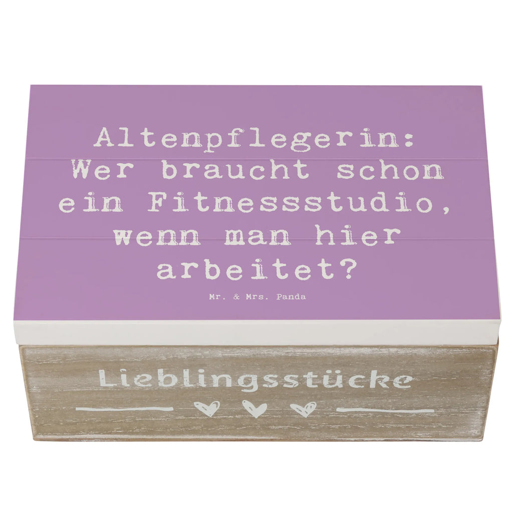 Holzkiste Spruch Altenpflegerin Fitness Kiste, Aufbewahrungsbox, Geschenkbox, Truhe, Geschenkdose, Schatulle, Erinnerungskiste, Holzkiste, XXL, Dekokiste, Schatzkiste, Erinnerungsbox, Beruf, Ausbildung, Jubiläum, Abschied, Rente, Kollege, Kollegin, Geschenk, Schenken, Arbeitskollege, Mitarbeiter, Firma, Danke, Dankeschön