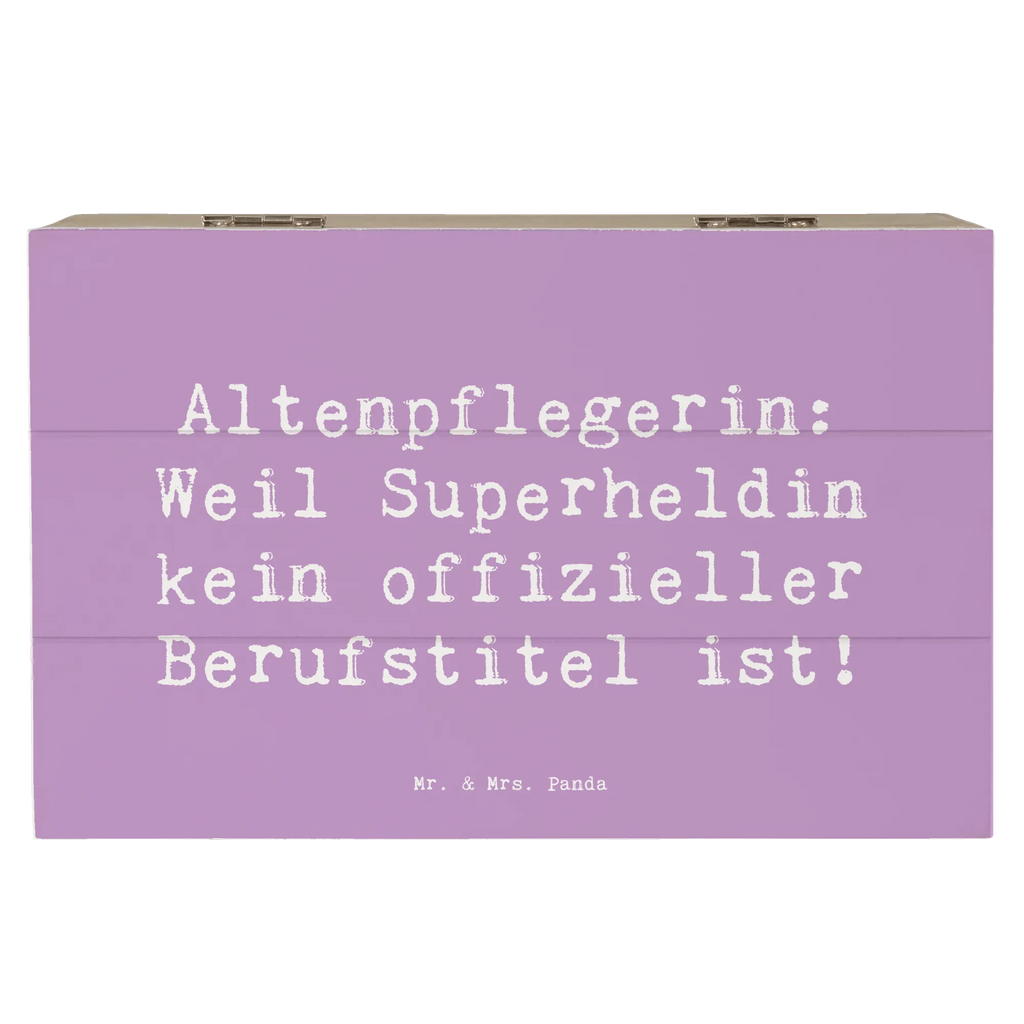 Holzkiste Spruch Altenpflegerin Superheld Schatzkiste, Truhe, XXL, Dekokiste, Erinnerungsbox, Erinnerungskiste, Schatulle, Holzkiste, Geschenkbox, Kiste, Geschenkdose, Aufbewahrungsbox, Beruf, Ausbildung, Jubiläum, Abschied, Rente, Kollege, Kollegin, Geschenk, Schenken, Arbeitskollege, Mitarbeiter, Firma, Danke, Dankeschön