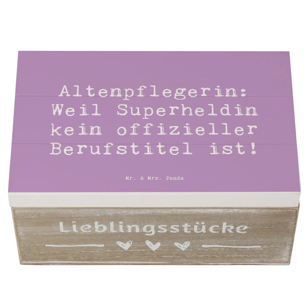 Holzkiste Spruch Altenpflegerin Superheld Schatzkiste, Truhe, XXL, Dekokiste, Erinnerungsbox, Erinnerungskiste, Schatulle, Holzkiste, Geschenkbox, Kiste, Geschenkdose, Aufbewahrungsbox, Beruf, Ausbildung, Jubiläum, Abschied, Rente, Kollege, Kollegin, Geschenk, Schenken, Arbeitskollege, Mitarbeiter, Firma, Danke, Dankeschön