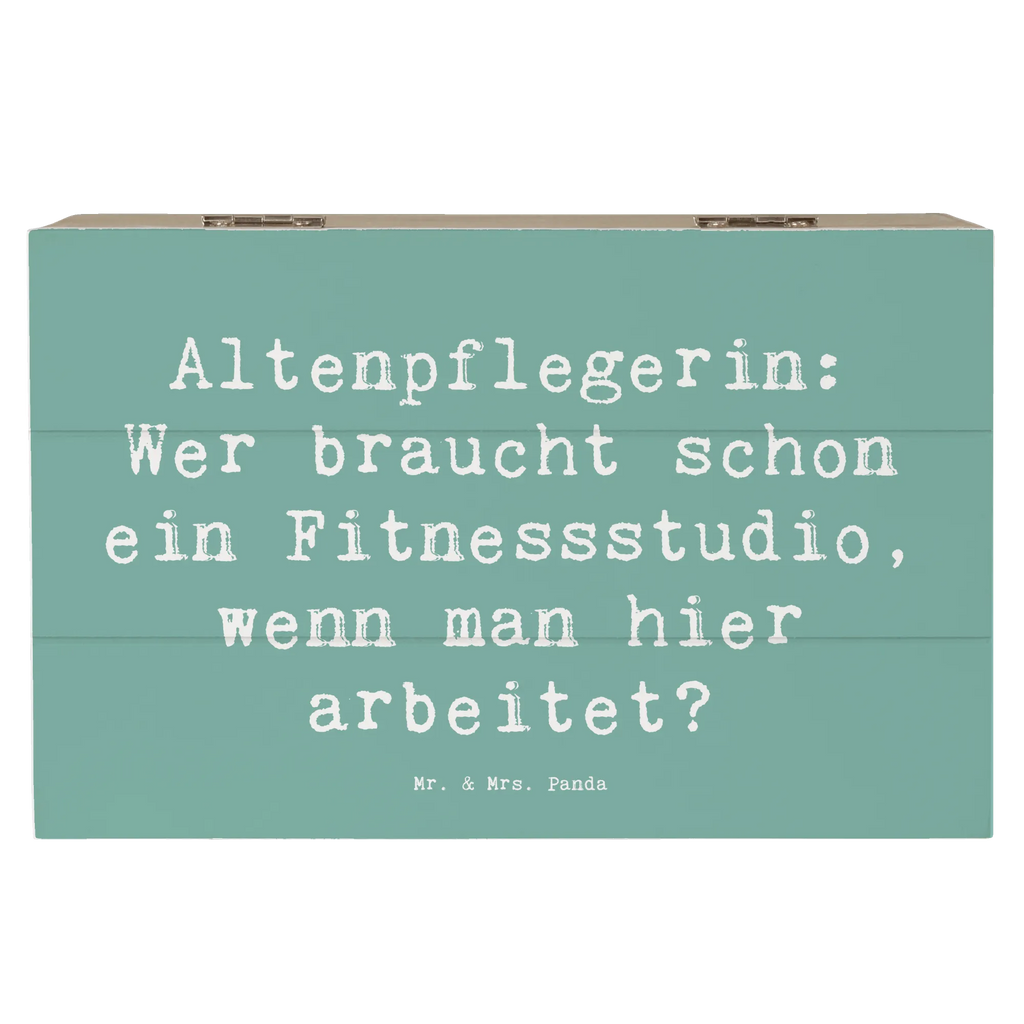 Holzkiste Spruch Altenpflegerin Fitness Kiste, Aufbewahrungsbox, Geschenkbox, Truhe, Geschenkdose, Schatulle, Erinnerungskiste, Holzkiste, XXL, Dekokiste, Schatzkiste, Erinnerungsbox, Beruf, Ausbildung, Jubiläum, Abschied, Rente, Kollege, Kollegin, Geschenk, Schenken, Arbeitskollege, Mitarbeiter, Firma, Danke, Dankeschön