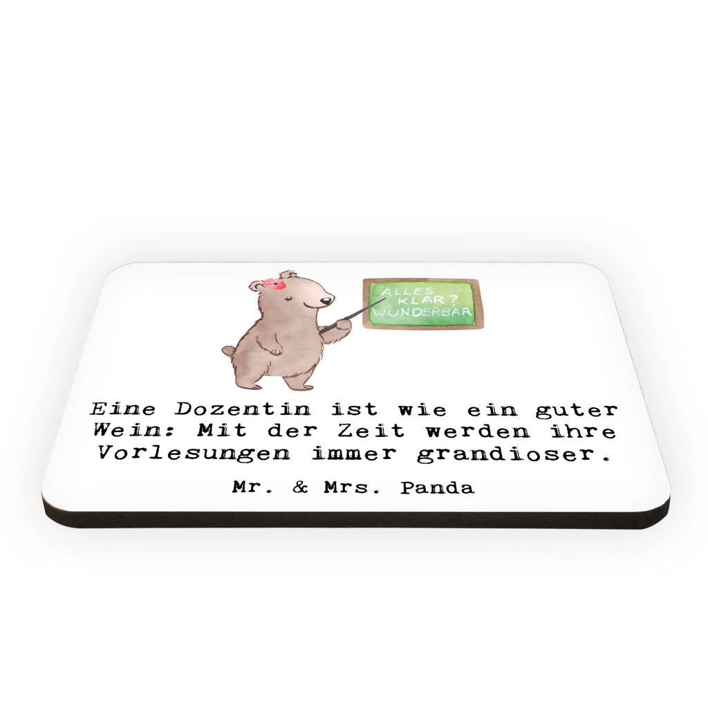 Magnet Eine Dozentin ist wie ein guter Wein: Mit der Zeit werden ihre Vorlesungen immer grandioser. Motivmagnete, Souvenir Magnet, Pinnwandmagnet, Dekomagnet, Kühlschrankmagnet, Notiz Magnet, Kühlschrank Dekoration, Whiteboard Magnet, Beruf, Ausbildung, Jubiläum, Abschied, Rente, Kollege, Kollegin, Geschenk, Schenken, Arbeitskollege, Mitarbeiter, Firma, Danke, Dankeschön