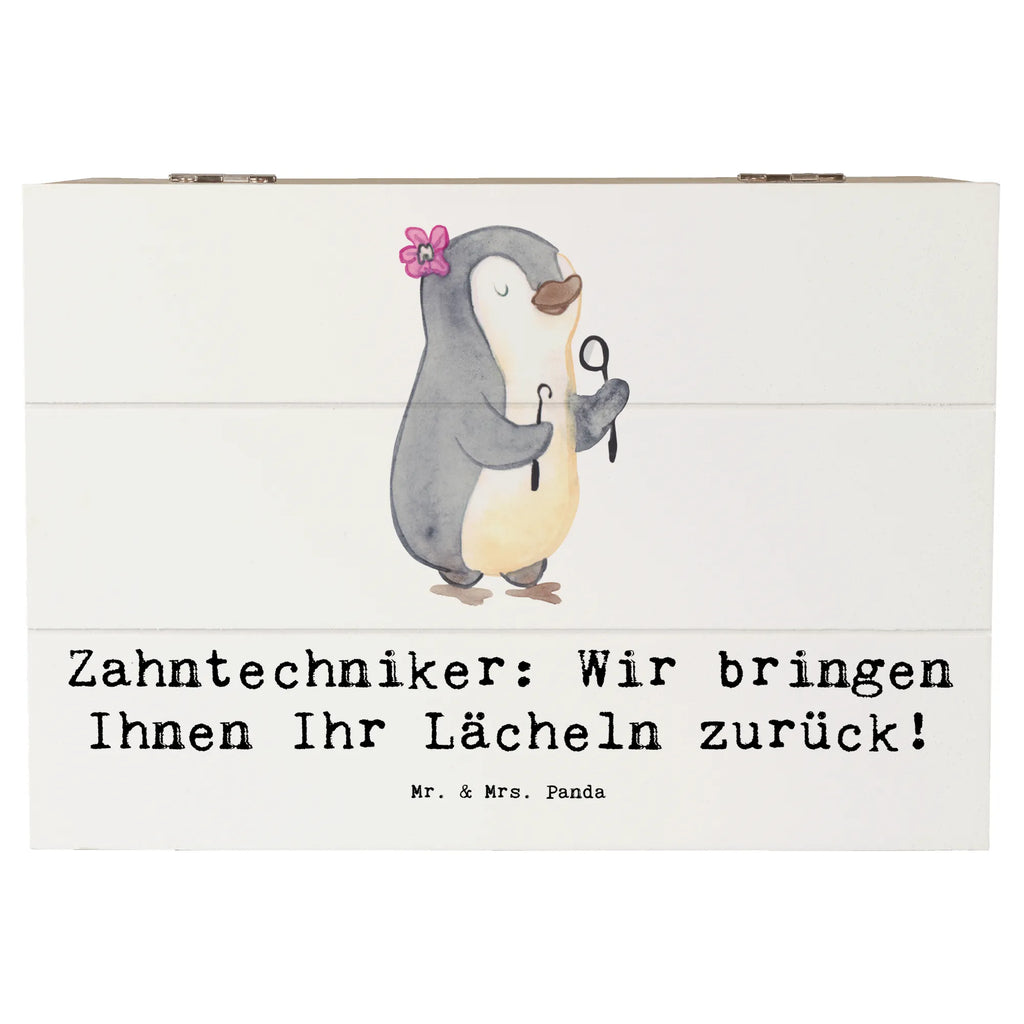 Holzkiste Zahntechniker: Wir bringen Ihnen Ihr Lächeln zurück! Geschenkdose, Truhe, Kiste, Dekokiste, XXL, Geschenkbox, Schatulle, Holzkiste, Erinnerungskiste, Schatzkiste, Erinnerungsbox, Aufbewahrungsbox, Beruf, Ausbildung, Jubiläum, Abschied, Rente, Kollege, Kollegin, Geschenk, Schenken, Arbeitskollege, Mitarbeiter, Firma, Danke, Dankeschön