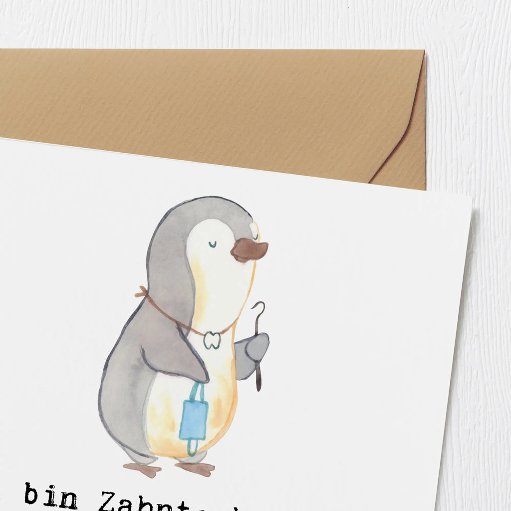 Deluxe Card Ich bin Zahntechniker - ein bisschen verrückt, unglaublich liebenswert, aber immer zahngenau! Einladungskarte, Karte, Glückwunschkarte, Klappkarte, Geburtstagskarte, Hochwertige Klappkarte, Grußkarte, Hochwertige Grußkarte, Hochzeitskarte, Beruf, Ausbildung, Jubiläum, Abschied, Rente, Kollege, Kollegin, Geschenk, Schenken, Arbeitskollege, Mitarbeiter, Firma, Danke, Dankeschön