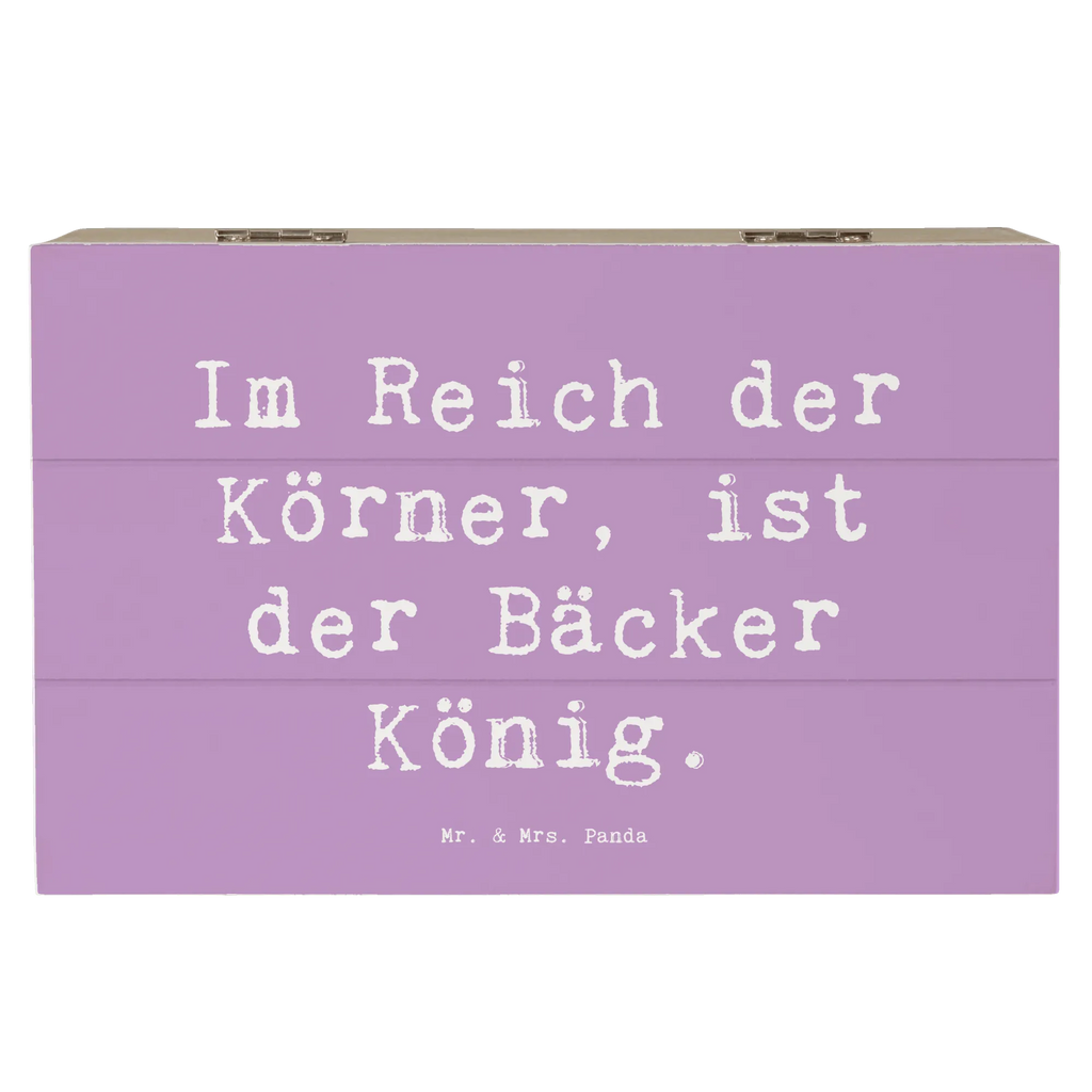 Wooden chest Saying Im Reich der Körner, ist der Bäcker König. Geschenkdose, Truhe, Geschenkbox, Dekokiste, Schatulle, Schatzkiste, XXL, Holzkiste, Erinnerungskiste, Kiste, Aufbewahrungsbox, Erinnerungsbox, Beruf, Ausbildung, Jubiläum, Abschied, Rente, Kollege, Kollegin, Geschenk, Schenken, Arbeitskollege, Mitarbeiter, Firma, Danke, Dankeschön
