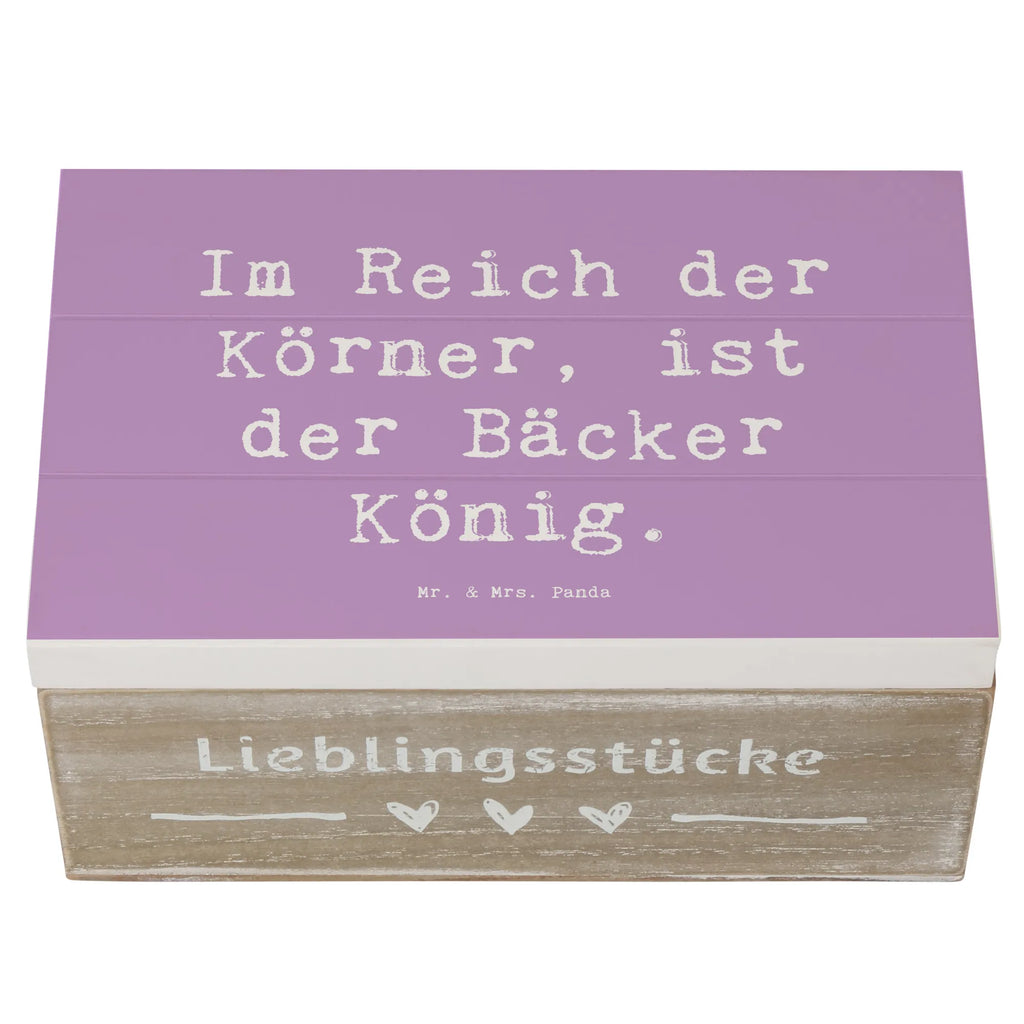 Wooden chest Saying Im Reich der Körner, ist der Bäcker König. Geschenkdose, Truhe, Geschenkbox, Dekokiste, Schatulle, Schatzkiste, XXL, Holzkiste, Erinnerungskiste, Kiste, Aufbewahrungsbox, Erinnerungsbox, Beruf, Ausbildung, Jubiläum, Abschied, Rente, Kollege, Kollegin, Geschenk, Schenken, Arbeitskollege, Mitarbeiter, Firma, Danke, Dankeschön