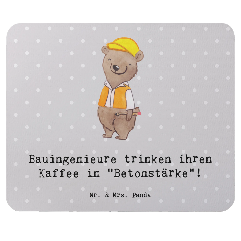 Mouse mat Bauingenieure trinken ihren Kaffee in "Betonstärke"! Mauspad, Büroausstattung, Einzigartiges Mauspad, Mousepad, Designer Mauspad, Mausunterlage, Computer zubehör, PC Zubehör, Arbeitszimmer, Mauspad Büro, Beruf, Ausbildung, Jubiläum, Abschied, Rente, Kollege, Kollegin, Geschenk, Schenken, Arbeitskollege, Mitarbeiter, Firma, Danke, Dankeschön