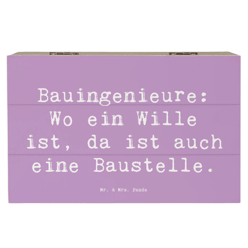 Holzkiste Spruch Bauingenieure: Wo ein Wille ist, da ist auch eine Baustelle. Kiste, Erinnerungsbox, Aufbewahrungsbox, XXL, Geschenkbox, Dekokiste, Erinnerungskiste, Holzkiste, Geschenkdose, Schatulle, Truhe, Schatzkiste, Beruf, Ausbildung, Jubiläum, Abschied, Rente, Kollege, Kollegin, Geschenk, Schenken, Arbeitskollege, Mitarbeiter, Firma, Danke, Dankeschön