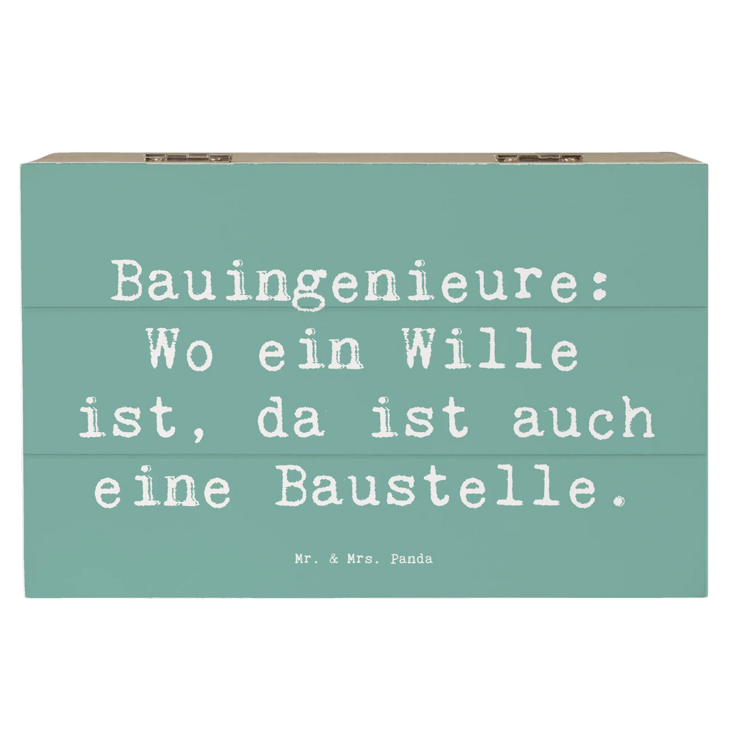 Holzkiste Spruch Bauingenieure: Wo ein Wille ist, da ist auch eine Baustelle. Kiste, Erinnerungsbox, Aufbewahrungsbox, XXL, Geschenkbox, Dekokiste, Erinnerungskiste, Holzkiste, Geschenkdose, Schatulle, Truhe, Schatzkiste, Beruf, Ausbildung, Jubiläum, Abschied, Rente, Kollege, Kollegin, Geschenk, Schenken, Arbeitskollege, Mitarbeiter, Firma, Danke, Dankeschön