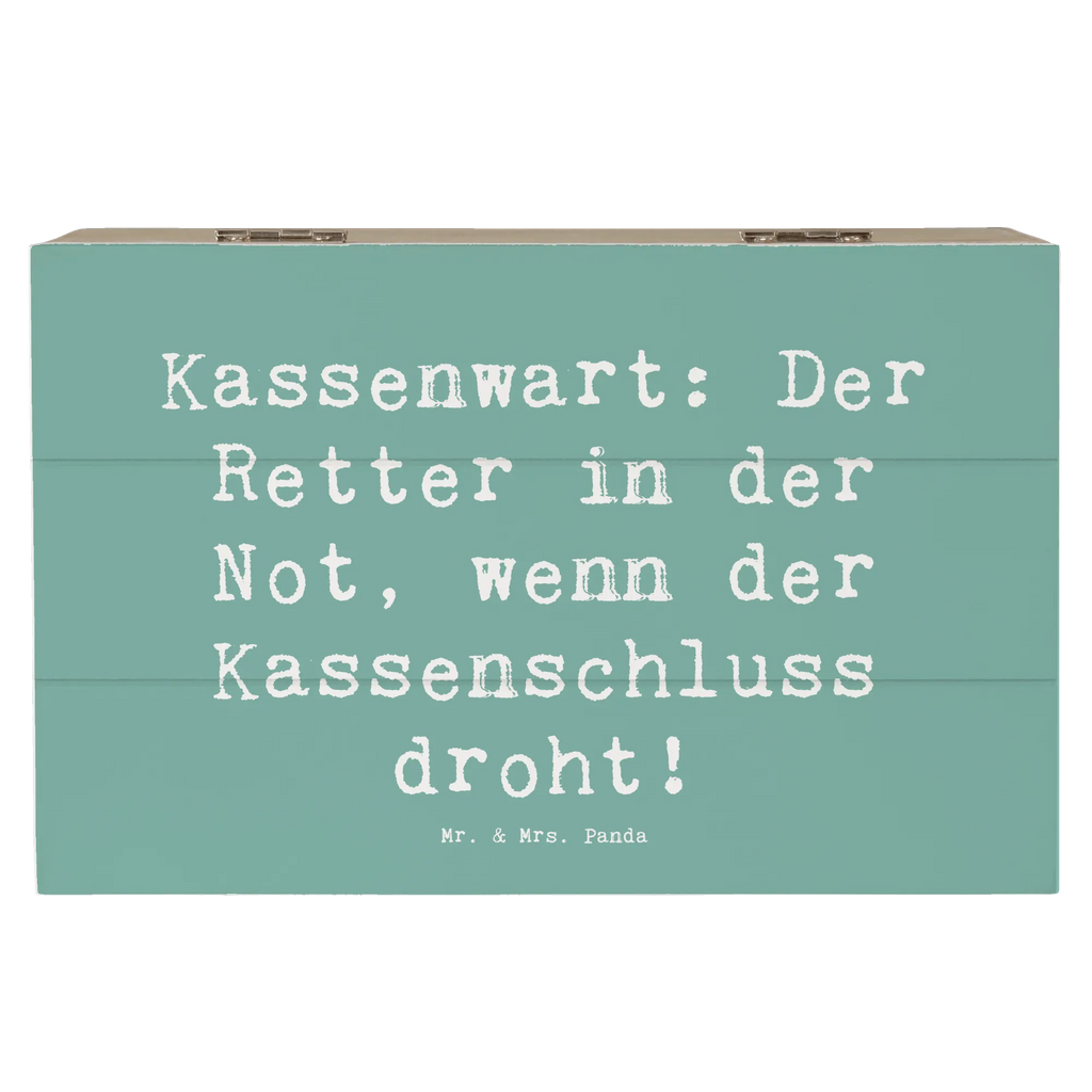 Holzkiste Spruch Kassenwart: Der Retter in der Not, wenn der Kassenschluss droht! Geschenkbox, Kiste, Schatulle, XXL, Erinnerungsbox, Holzkiste, Dekokiste, Schatzkiste, Aufbewahrungsbox, Erinnerungskiste, Truhe, Geschenkdose, Beruf, Ausbildung, Jubiläum, Abschied, Rente, Kollege, Kollegin, Geschenk, Schenken, Arbeitskollege, Mitarbeiter, Firma, Danke, Dankeschön