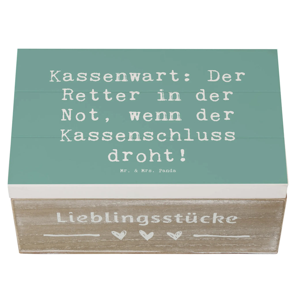 Holzkiste Spruch Kassenwart: Der Retter in der Not, wenn der Kassenschluss droht! Geschenkbox, Kiste, Schatulle, XXL, Erinnerungsbox, Holzkiste, Dekokiste, Schatzkiste, Aufbewahrungsbox, Erinnerungskiste, Truhe, Geschenkdose, Beruf, Ausbildung, Jubiläum, Abschied, Rente, Kollege, Kollegin, Geschenk, Schenken, Arbeitskollege, Mitarbeiter, Firma, Danke, Dankeschön