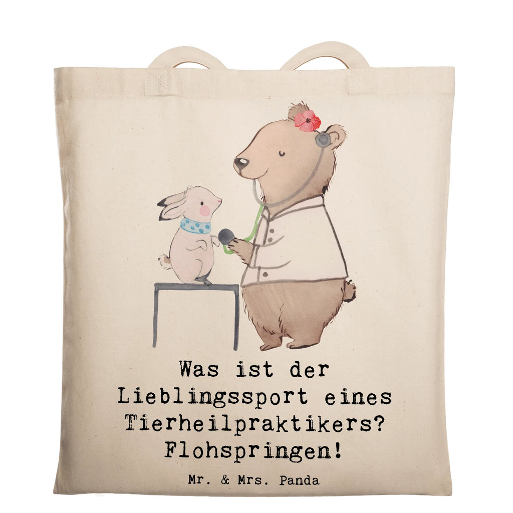 Tragetasche Was ist der Lieblingssport eines Tierheilpraktikers? Flohspringen! Strandtasche, Jutetasche, Beutel, Tasche, Stoffbeutel, Tragetasche, Jutebeutel, Badetasche, Umhängetasche, Schultertasche, Stofftasche, Einkaufstasche, Einkaufstüte, Laptoptasche, Beuteltasche, Shopper, Beruf, Ausbildung, Jubiläum, Abschied, Rente, Kollege, Kollegin, Geschenk, Schenken, Arbeitskollege, Mitarbeiter, Firma, Danke, Dankeschön