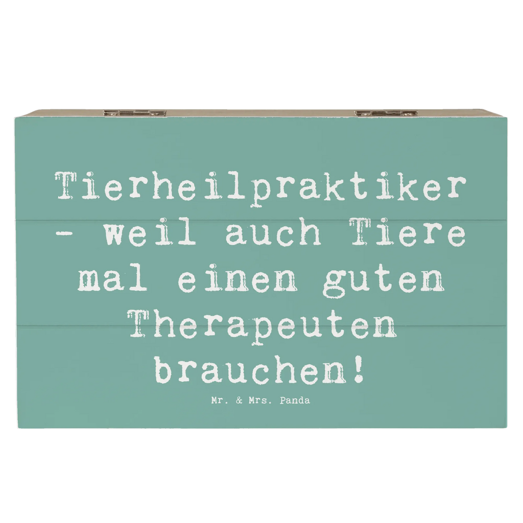Holzkiste Spruch Tierheilpraktiker - weil auch Tiere mal einen guten Therapeuten brauchen! Schatzkiste, Truhe, Geschenkbox, Aufbewahrungsbox, Dekokiste, Erinnerungsbox, Kiste, Holzkiste, Schatulle, Geschenkdose, XXL, Erinnerungskiste, Beruf, Ausbildung, Jubiläum, Abschied, Rente, Kollege, Kollegin, Geschenk, Schenken, Arbeitskollege, Mitarbeiter, Firma, Danke, Dankeschön