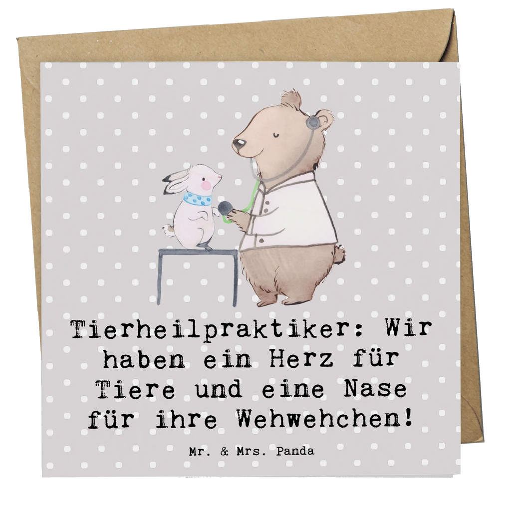 Deluxe Card Tierheilpraktiker: Wir haben ein Herz für Tiere und eine Nase für ihre Wehwehchen! Klappkarte, Grußkarte, Hochzeitskarte, Hochwertige Grußkarte, Karte, Geburtstagskarte, Glückwunschkarte, Hochwertige Klappkarte, Einladungskarte, Beruf, Ausbildung, Jubiläum, Abschied, Rente, Kollege, Kollegin, Geschenk, Schenken, Arbeitskollege, Mitarbeiter, Firma, Danke, Dankeschön
