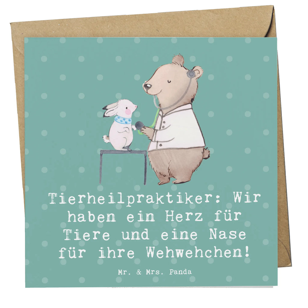 Deluxe Card Tierheilpraktiker: Wir haben ein Herz für Tiere und eine Nase für ihre Wehwehchen! Klappkarte, Grußkarte, Hochzeitskarte, Hochwertige Grußkarte, Karte, Geburtstagskarte, Glückwunschkarte, Hochwertige Klappkarte, Einladungskarte, Beruf, Ausbildung, Jubiläum, Abschied, Rente, Kollege, Kollegin, Geschenk, Schenken, Arbeitskollege, Mitarbeiter, Firma, Danke, Dankeschön