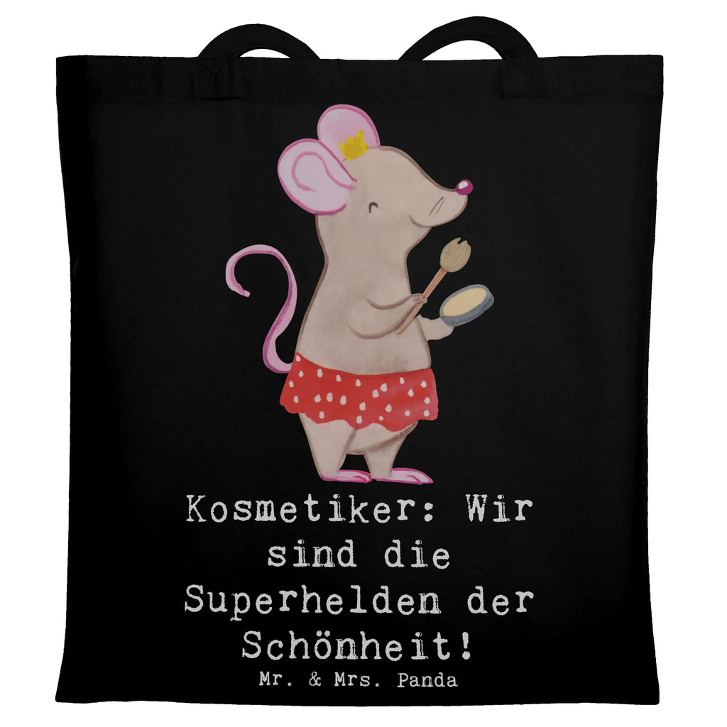 Tragetasche Kosmetiker: Wir sind die Superhelden der Schönheit! Tragetasche, Shopper, Laptoptasche, Tasche, Strandtasche, Umhängetasche, Jutebeutel, Badetasche, Einkaufstüte, Stofftasche, Einkaufstasche, Stoffbeutel, Beutel, Beuteltasche, Schultertasche, Jutetasche, Beruf, Ausbildung, Jubiläum, Abschied, Rente, Kollege, Kollegin, Geschenk, Schenken, Arbeitskollege, Mitarbeiter, Firma, Danke, Dankeschön