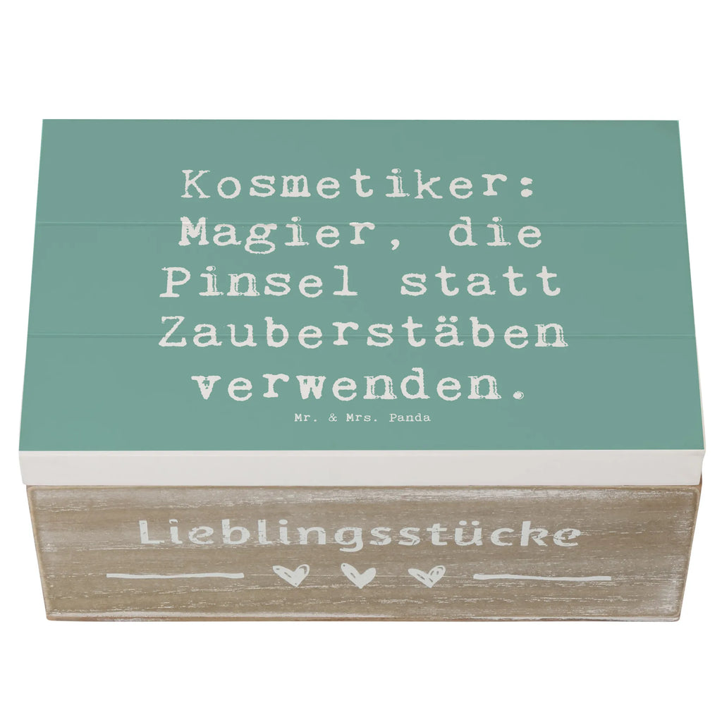 Wooden chest Saying Kosmetiker: Magier, die Pinsel statt Zauberstäben verwenden. aufbewahrungskiste mit deckel, Holzkisten, holzkästchen, holzschachtel, Holzbox mit Deckel, Holz Aufbewahrungsbox, aufbewahrungskisten, Aufbewahrungsbox Holz, truhe holz, Holzboxen, Aufbewahrungsbox aus Holz, Holzkiste mit Deckel, Holzbox, Aufbewahrungskiste, kiste holz, box holz, holzschatulle, aufbewahrungsboxen, Box aus Holz, Aufbewahrungsbox, Holztruhe, Schatulle, Holzkiste, holztruhen, aufbewahrungstruhe, Geschenk, Danke, Dankeschön, Schenken, Beruf, Ausbildung, Abschied, Rente, Kollege, Kollegin, Arbeitskollege, Mitarbeiter, Jubiläum, Firma