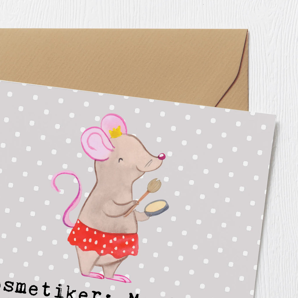 Deluxe Card Kosmetiker: Magier, die Pinsel statt Zauberstäben verwenden. Hochwertige Klappkarte, Karte, Hochwertige Grußkarte, Einladungskarte, Glückwunschkarte, Grußkarte, Hochzeitskarte, Geburtstagskarte, Klappkarte, Beruf, Ausbildung, Jubiläum, Abschied, Rente, Kollege, Kollegin, Geschenk, Schenken, Arbeitskollege, Mitarbeiter, Firma, Danke, Dankeschön