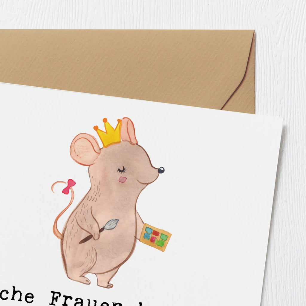 Deluxe Karte Manche Frauen brauchen keinen Psychologen - sie haben ja ihren Kosmetiker! Karte, Glückwunschkarte, Hochwertige Grußkarte, Einladungskarte, Geburtstagskarte, Klappkarte, Hochzeitskarte, Hochwertige Klappkarte, Grußkarte, Beruf, Ausbildung, Jubiläum, Abschied, Rente, Kollege, Kollegin, Geschenk, Schenken, Arbeitskollege, Mitarbeiter, Firma, Danke, Dankeschön