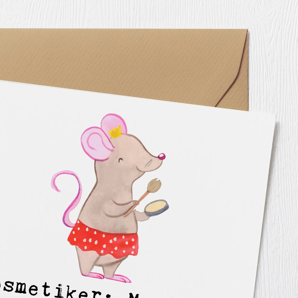 Deluxe Card Kosmetiker: Magier, die Pinsel statt Zauberstäben verwenden. Hochwertige Klappkarte, Karte, Hochwertige Grußkarte, Einladungskarte, Glückwunschkarte, Grußkarte, Hochzeitskarte, Geburtstagskarte, Klappkarte, Beruf, Ausbildung, Jubiläum, Abschied, Rente, Kollege, Kollegin, Geschenk, Schenken, Arbeitskollege, Mitarbeiter, Firma, Danke, Dankeschön