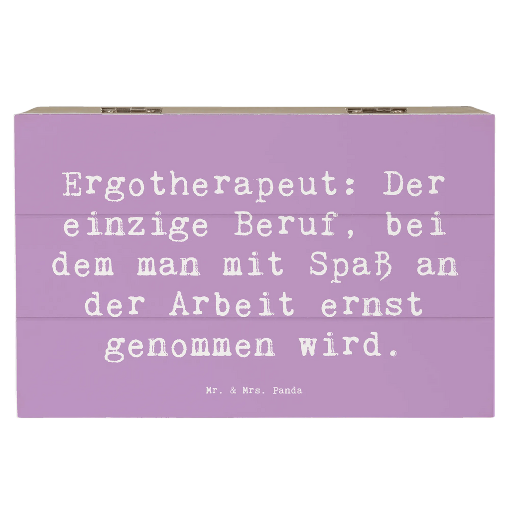 Holzkiste Spruch Ergotherapeut: Der einzige Beruf, bei dem man mit Spaß an der Arbeit ernst genommen wird. XXL, Holzkiste, Geschenkbox, Dekokiste, Erinnerungsbox, Geschenkdose, Schatulle, Kiste, Schatzkiste, Truhe, Erinnerungskiste, Aufbewahrungsbox, Beruf, Ausbildung, Jubiläum, Abschied, Rente, Kollege, Kollegin, Geschenk, Schenken, Arbeitskollege, Mitarbeiter, Firma, Danke, Dankeschön