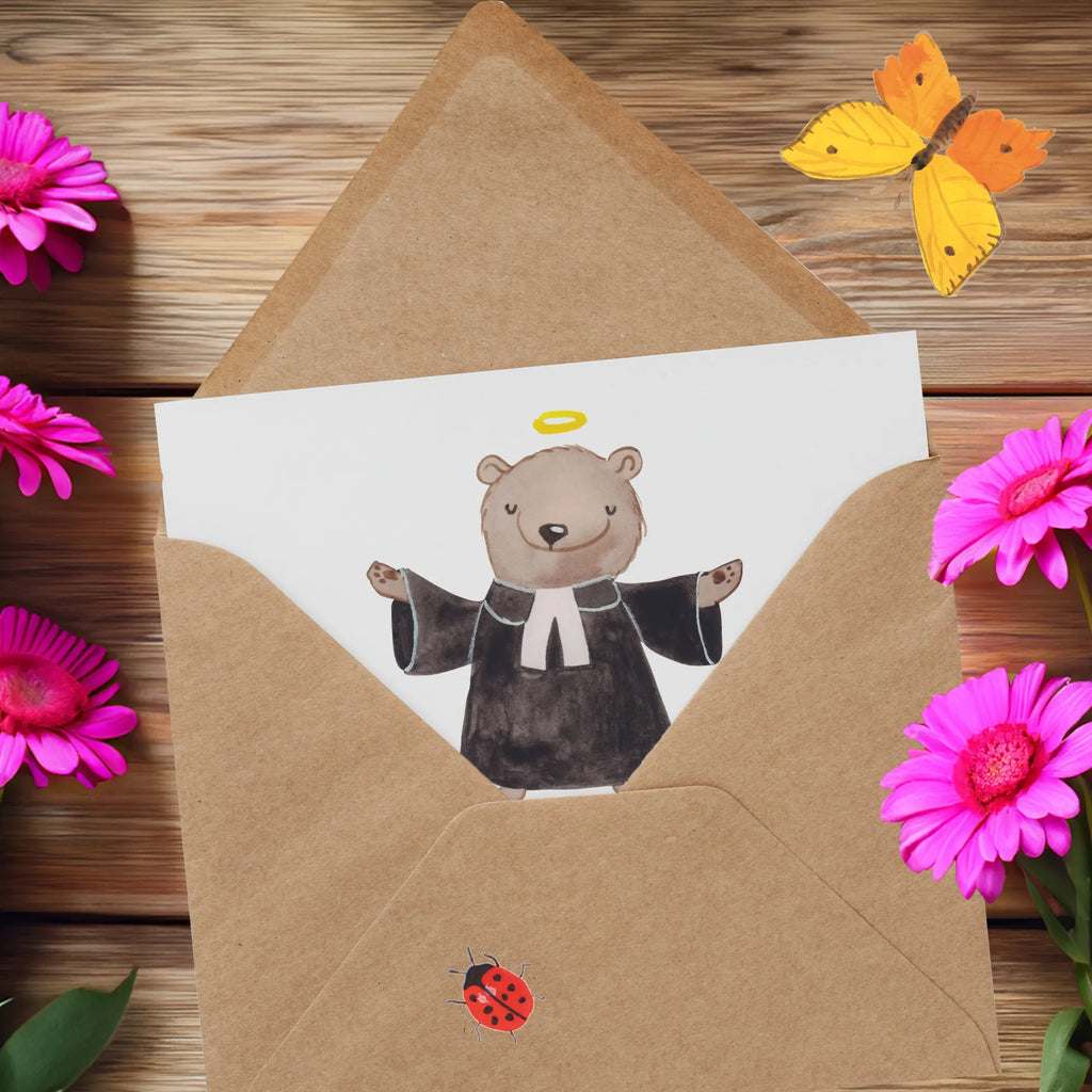 Deluxe Card Egal ob Taufe, Trauung oder Beerdigung - ein Pastor ist immer zur Stelle, wenn man ihn braucht. Glückwunschkarte, Hochwertige Grußkarte, Karte, Geburtstagskarte, Grußkarte, Hochzeitskarte, Einladungskarte, Hochwertige Klappkarte, Klappkarte, Beruf, Ausbildung, Jubiläum, Abschied, Rente, Kollege, Kollegin, Geschenk, Schenken, Arbeitskollege, Mitarbeiter, Firma, Danke, Dankeschön