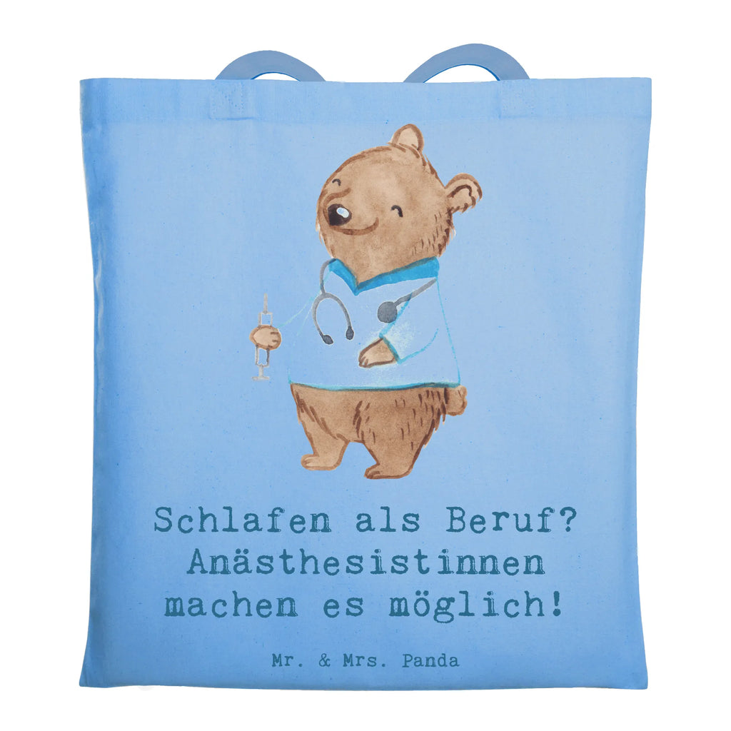 Tragetasche Schlafen als Beruf? Anästhesistinnen machen es möglich! Beuteltasche, Strandtasche, Shopper, Jutetasche, Einkaufstasche, Laptoptasche, Tasche, Tragetasche, Umhängetasche, Stofftasche, Beutel, Stoffbeutel, Jutebeutel, Einkaufstüte, Schultertasche, Badetasche, Beruf, Ausbildung, Jubiläum, Abschied, Rente, Kollege, Kollegin, Geschenk, Schenken, Arbeitskollege, Mitarbeiter, Firma, Danke, Dankeschön