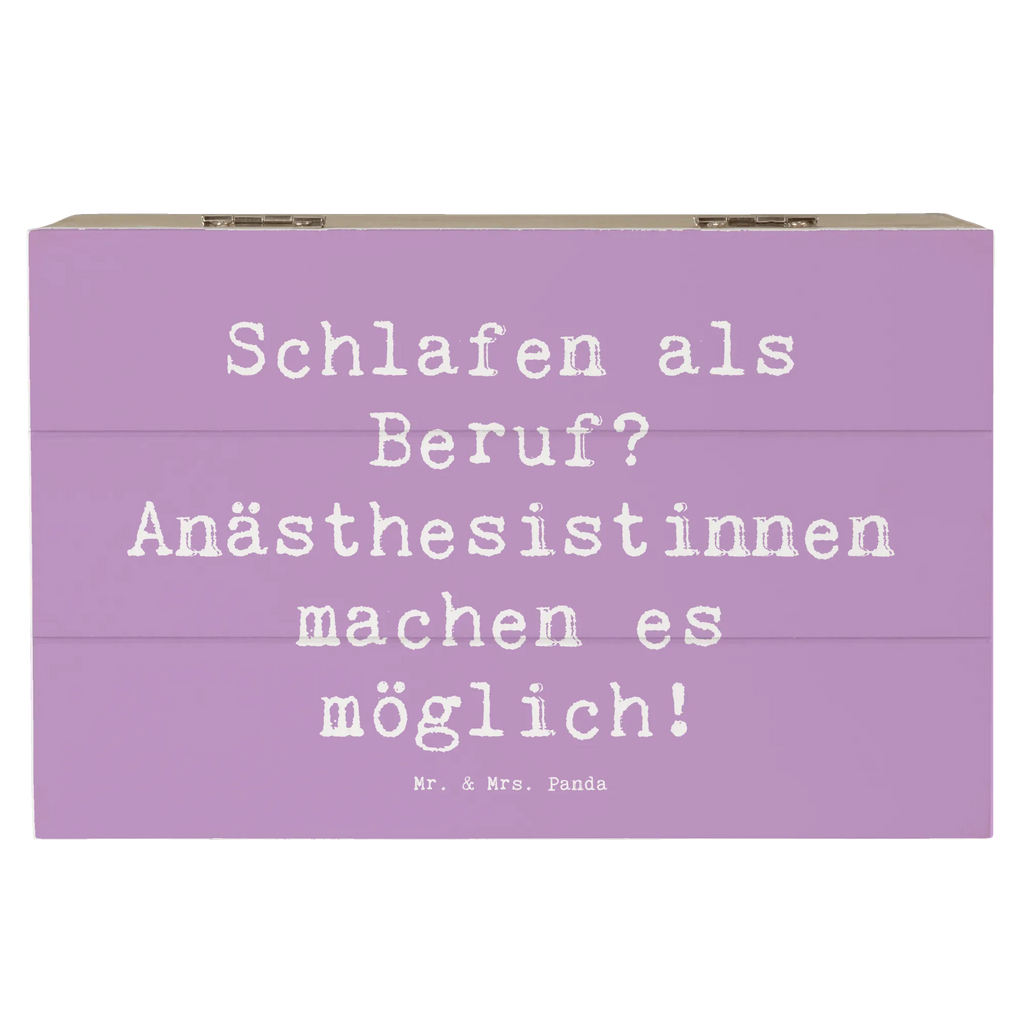 Holzkiste Spruch Schlafen als Beruf? Anästhesistinnen machen es möglich! Dekokiste, Aufbewahrungsbox, Truhe, Schatzkiste, Kiste, Erinnerungsbox, Geschenkdose, Holzkiste, XXL, Geschenkbox, Schatulle, Erinnerungskiste, Beruf, Ausbildung, Jubiläum, Abschied, Rente, Kollege, Kollegin, Geschenk, Schenken, Arbeitskollege, Mitarbeiter, Firma, Danke, Dankeschön