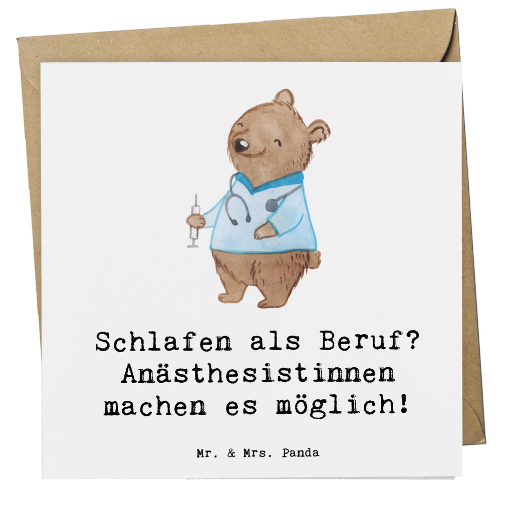 Deluxe Karte Schlafen als Beruf? Anästhesistinnen machen es möglich! Karte, Geburtstagskarte, Klappkarte, Grußkarte, Hochwertige Grußkarte, Glückwunschkarte, Einladungskarte, Hochwertige Klappkarte, Hochzeitskarte, Beruf, Ausbildung, Jubiläum, Abschied, Rente, Kollege, Kollegin, Geschenk, Schenken, Arbeitskollege, Mitarbeiter, Firma, Danke, Dankeschön