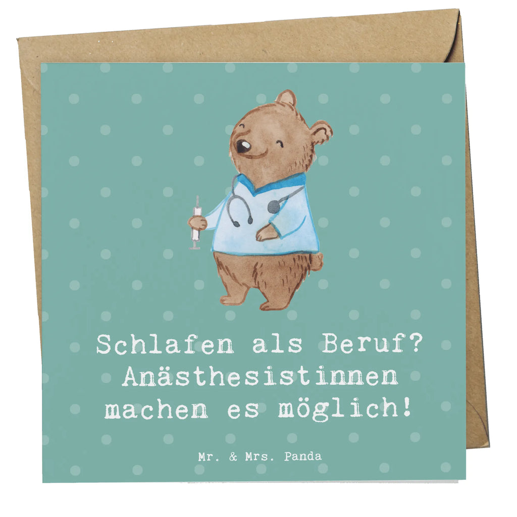 Deluxe Karte Schlafen als Beruf? Anästhesistinnen machen es möglich! Karte, Geburtstagskarte, Klappkarte, Grußkarte, Hochwertige Grußkarte, Glückwunschkarte, Einladungskarte, Hochwertige Klappkarte, Hochzeitskarte, Beruf, Ausbildung, Jubiläum, Abschied, Rente, Kollege, Kollegin, Geschenk, Schenken, Arbeitskollege, Mitarbeiter, Firma, Danke, Dankeschön