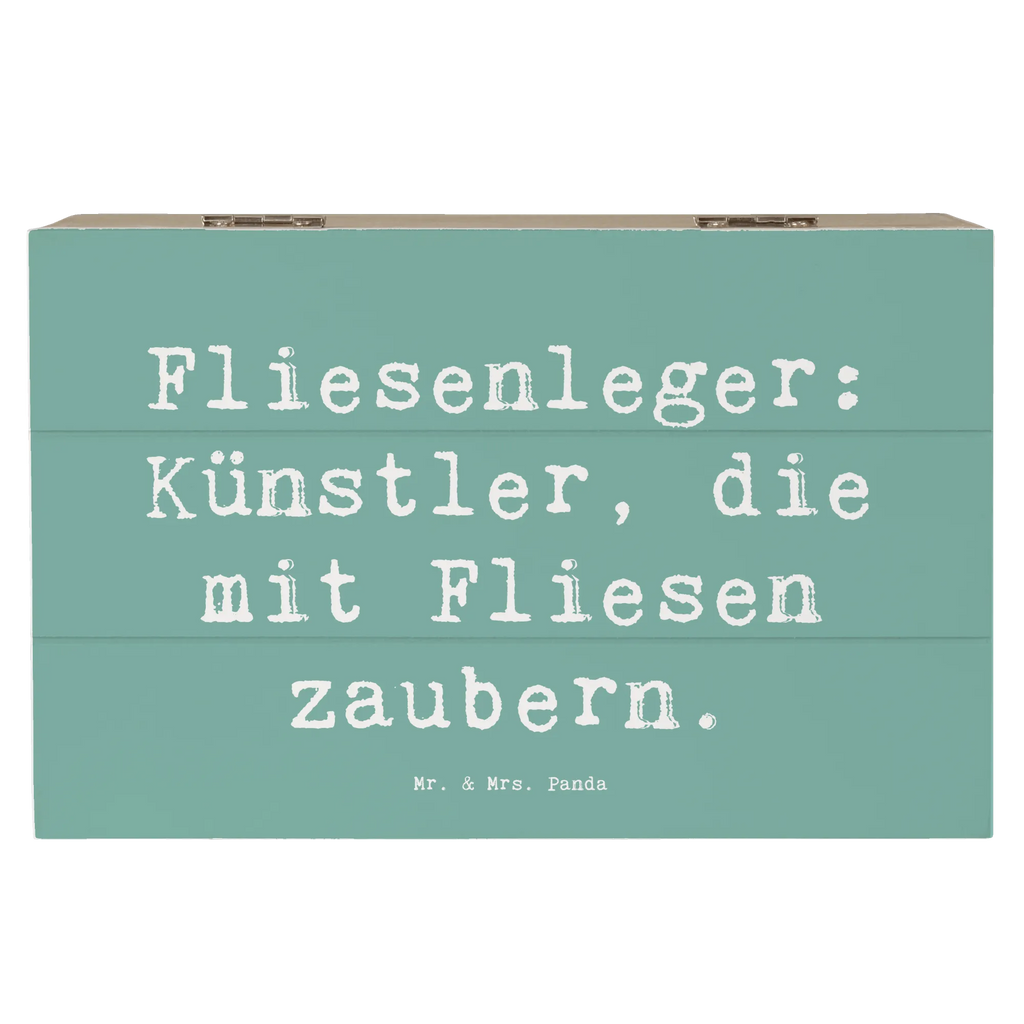 Holzkiste Spruch Fliesenleger: Künstler, die mit Fliesen zaubern. Geschenkbox, Schatulle, Erinnerungskiste, Dekokiste, XXL, Aufbewahrungsbox, Erinnerungsbox, Holzkiste, Truhe, Kiste, Geschenkdose, Schatzkiste, Beruf, Ausbildung, Jubiläum, Abschied, Rente, Kollege, Kollegin, Geschenk, Schenken, Arbeitskollege, Mitarbeiter, Firma, Danke, Dankeschön
