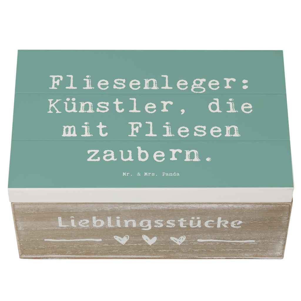 Holzkiste Spruch Fliesenleger: Künstler, die mit Fliesen zaubern. Geschenkbox, Schatulle, Erinnerungskiste, Dekokiste, XXL, Aufbewahrungsbox, Erinnerungsbox, Holzkiste, Truhe, Kiste, Geschenkdose, Schatzkiste, Beruf, Ausbildung, Jubiläum, Abschied, Rente, Kollege, Kollegin, Geschenk, Schenken, Arbeitskollege, Mitarbeiter, Firma, Danke, Dankeschön