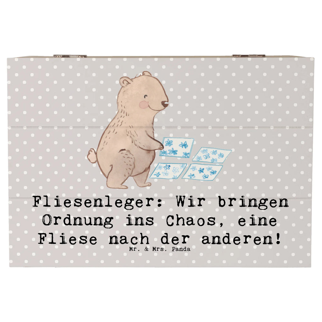 Holzkiste Fliesenleger: Wir bringen Ordnung ins Chaos, eine Fliese nach der anderen! Aufbewahrungsbox, Dekokiste, XXL, Schatulle, Holzkiste, Geschenkbox, Kiste, Schatzkiste, Geschenkdose, Erinnerungskiste, Truhe, Erinnerungsbox, Beruf, Ausbildung, Jubiläum, Abschied, Rente, Kollege, Kollegin, Geschenk, Schenken, Arbeitskollege, Mitarbeiter, Firma, Danke, Dankeschön
