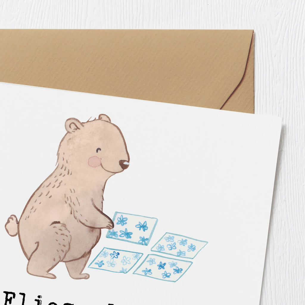 Deluxe Card Fliesenleger: Künstler, die mit Fliesen zaubern. Karte, Hochwertige Klappkarte, Geburtstagskarte, Einladungskarte, Hochzeitskarte, Hochwertige Grußkarte, Klappkarte, Glückwunschkarte, Grußkarte, Beruf, Ausbildung, Jubiläum, Abschied, Rente, Kollege, Kollegin, Geschenk, Schenken, Arbeitskollege, Mitarbeiter, Firma, Danke, Dankeschön