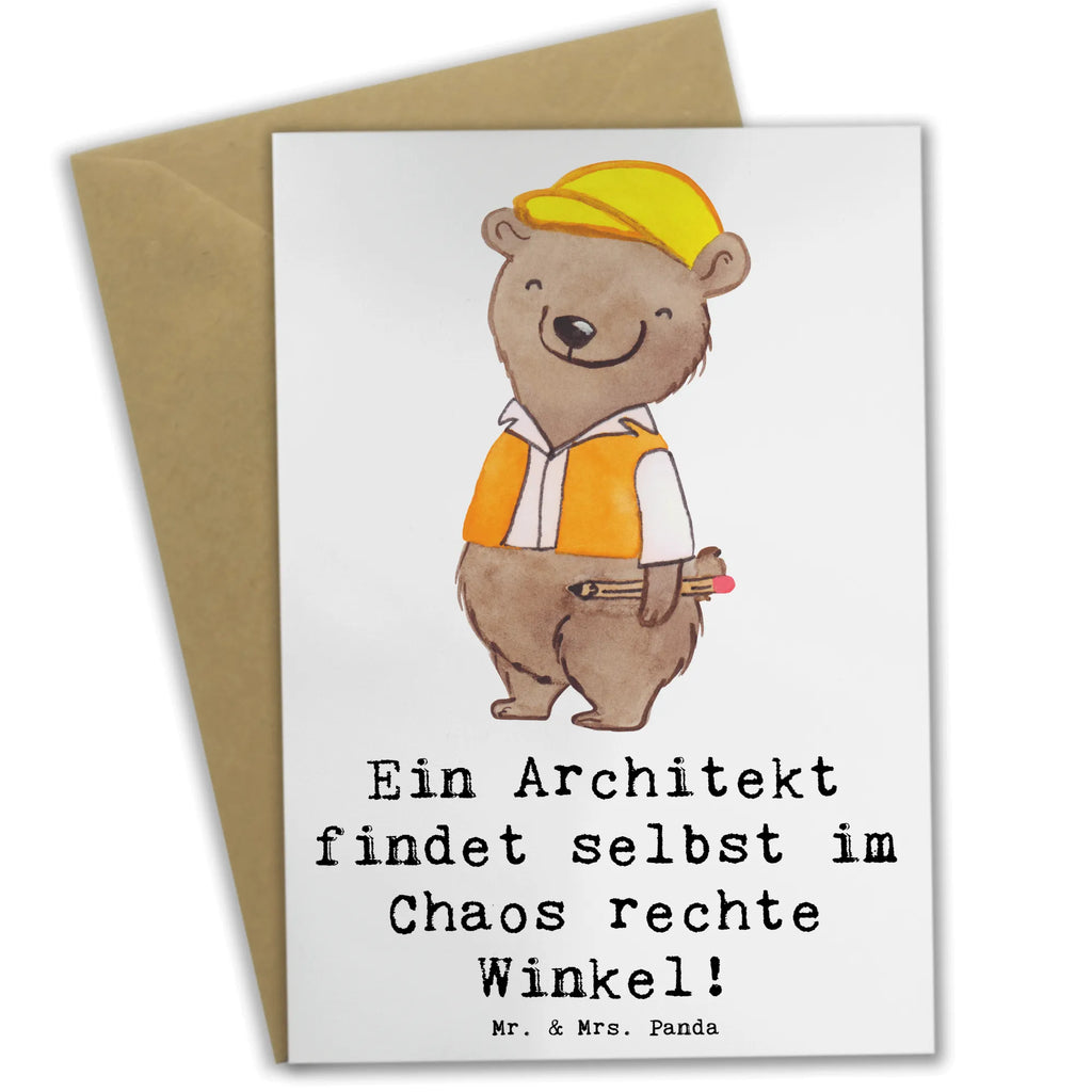 Greetings card Ein Architekt findet selbst im Chaos rechte Winkel! Karte, Ansichtskarten, Glückwunschkarte, Einladungskarte, Grußkarte, Klappkarte, Geburtstagskarte, Hochzeitskarte, Beruf, Ausbildung, Jubiläum, Abschied, Rente, Kollege, Kollegin, Geschenk, Schenken, Arbeitskollege, Mitarbeiter, Firma, Danke, Dankeschön