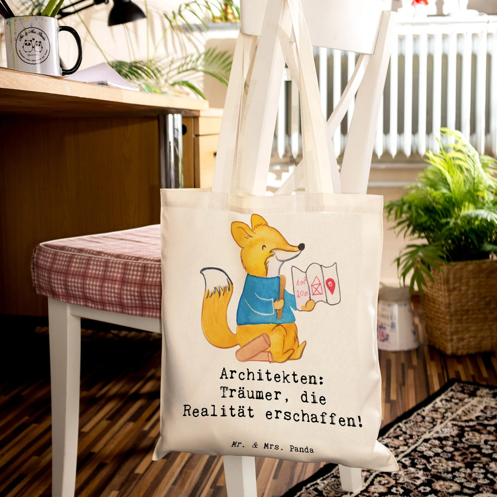 Tragetasche Architekten: Träumer, die Realität erschaffen! Shopper, Stoffbeutel, Umhängetasche, Stofftasche, Laptoptasche, Schultertasche, Tragetasche, Beuteltasche, Einkaufstüte, Beutel, Strandtasche, Tasche, Jutebeutel, Jutetasche, Badetasche, Einkaufstasche, Beruf, Ausbildung, Jubiläum, Abschied, Rente, Kollege, Kollegin, Geschenk, Schenken, Arbeitskollege, Mitarbeiter, Firma, Danke, Dankeschön