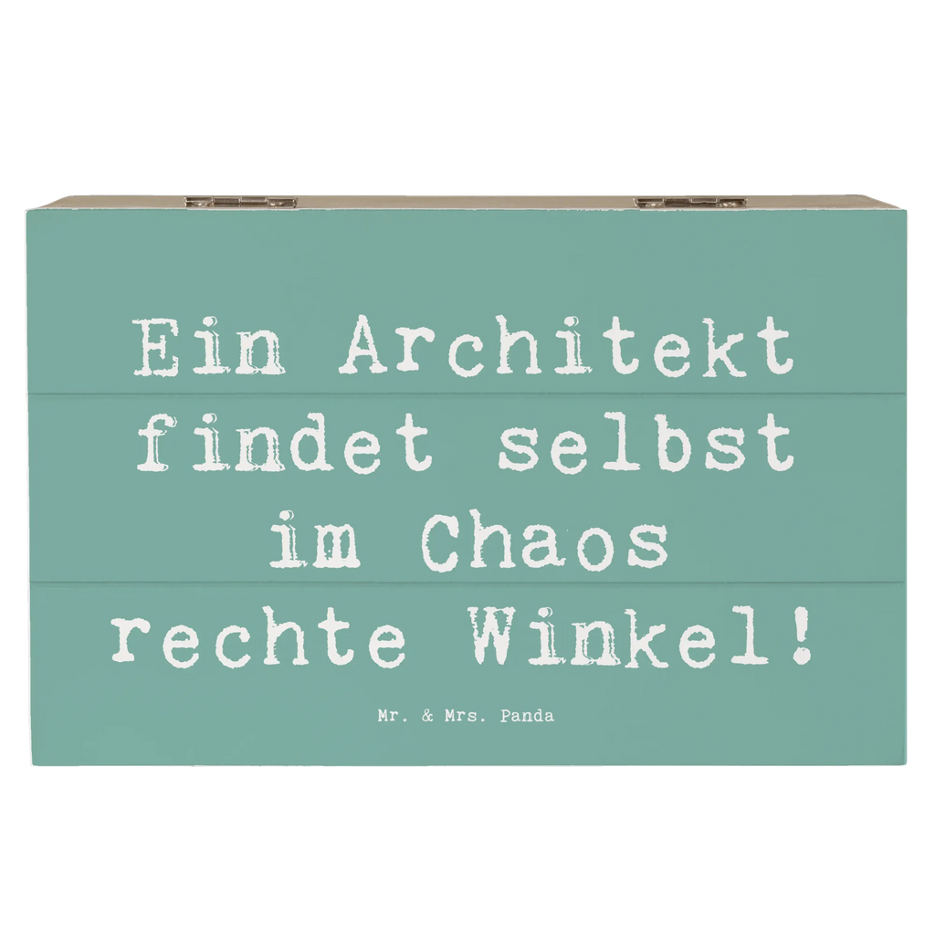 Holzkiste Spruch Ein Architekt findet selbst im Chaos rechte Winkel! Kiste, Erinnerungsbox, Truhe, Geschenkbox, XXL, Dekokiste, Geschenkdose, Holzkiste, Aufbewahrungsbox, Schatulle, Erinnerungskiste, Schatzkiste, Beruf, Ausbildung, Jubiläum, Abschied, Rente, Kollege, Kollegin, Geschenk, Schenken, Arbeitskollege, Mitarbeiter, Firma, Danke, Dankeschön