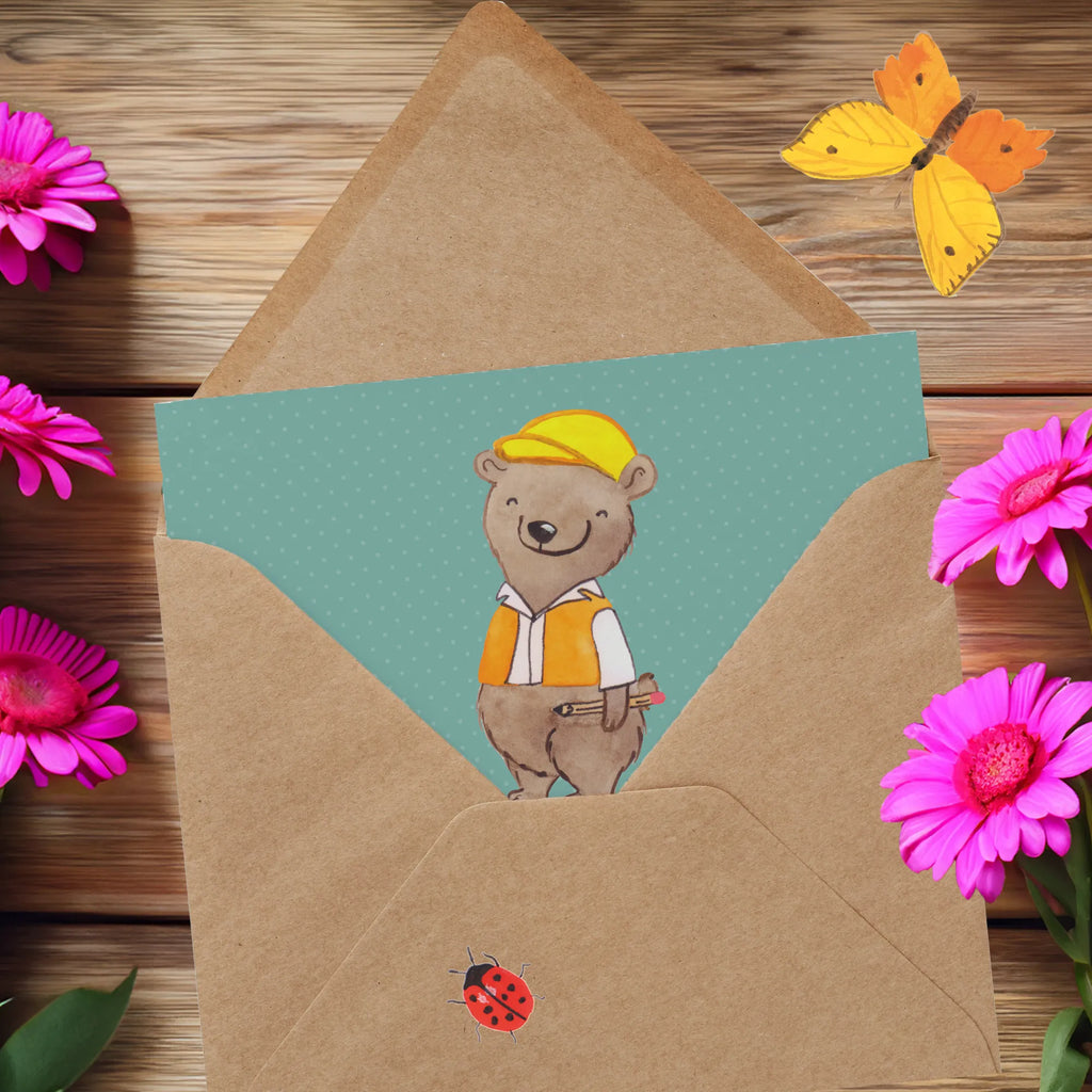 Deluxe Card Ein Architekt findet selbst im Chaos rechte Winkel! Grußkarte, Glückwunschkarte, Einladungskarte, Hochwertige Klappkarte, Karte, Geburtstagskarte, Hochwertige Grußkarte, Klappkarte, Hochzeitskarte, Beruf, Ausbildung, Jubiläum, Abschied, Rente, Kollege, Kollegin, Geschenk, Schenken, Arbeitskollege, Mitarbeiter, Firma, Danke, Dankeschön